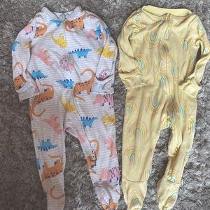 Old navy baby girl Pajamas 6-9 months